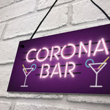Funny Bar Signs Quarantine Gifts Novelty Home Bar Decor Gifts
