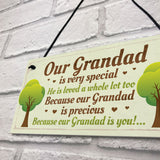 Grandad Gift Plaque Cute Gifts For Grandad From Grandchildren