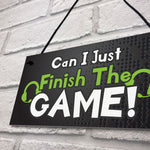 Games Room Sign Gaming Gift For Boys Bedroom Novelty Sign Gift