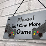 Novelty Gaming Sign Bedroom Sign Gamer Gift For Dad Son