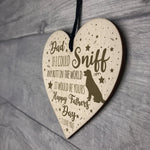 Funny Fathers Day Gift From The Dog Funny Fathers Day Card