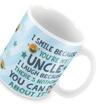 Funny Uncle Mug Birthday Christmas Gift From Niece Nephew