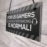 Funny Gaming Sign Gamer Gift For Son Lockdown Gift Bedroom