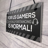 Funny Gaming Sign Gamer Gift For Son Lockdown Gift Bedroom