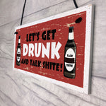 Novelty Home Bar Signs Christmas Gifts For Him Man Cave Bar Sign