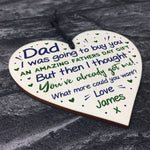 Personalised Fathers Day Gift For Dad Funny Fathers Day Card