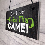 Games Room Sign Gaming Gift For Boys Bedroom Novelty Sign Gift