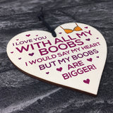 Love You Plaque Funny Anniversary Christmas Gift Husband