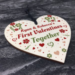 First Valentines Gift Personalised Heart Gift For Girl Boyfriend