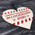 Novelty Happy Valentines Gift For Him Her Lockdown Gift Heart