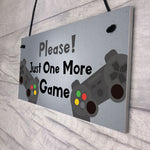 Novelty Gaming Sign Bedroom Sign Gamer Gift For Dad Son